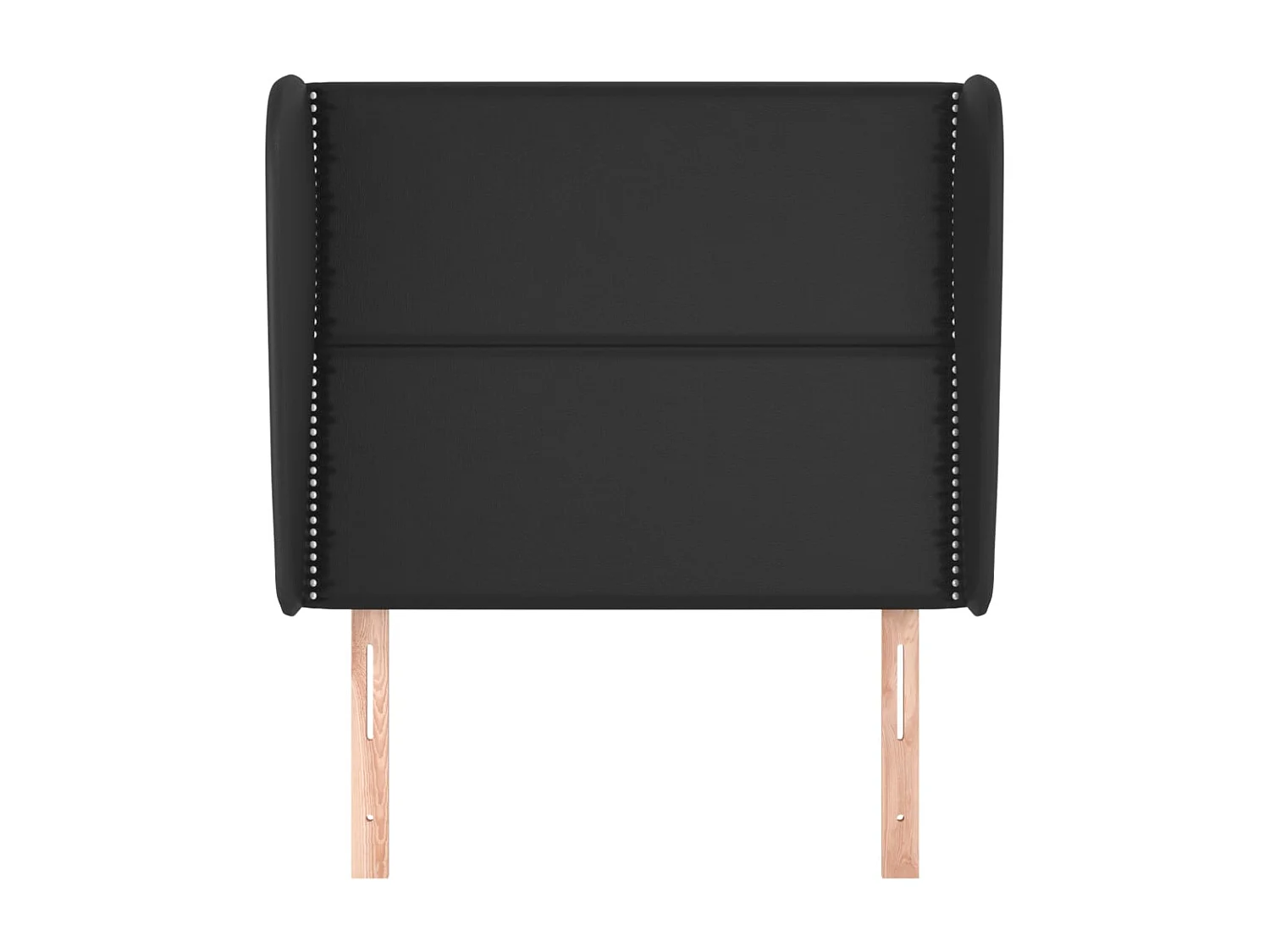 Tête de lit accessoire noire 103 x 23 x 128 cm TDL0204608