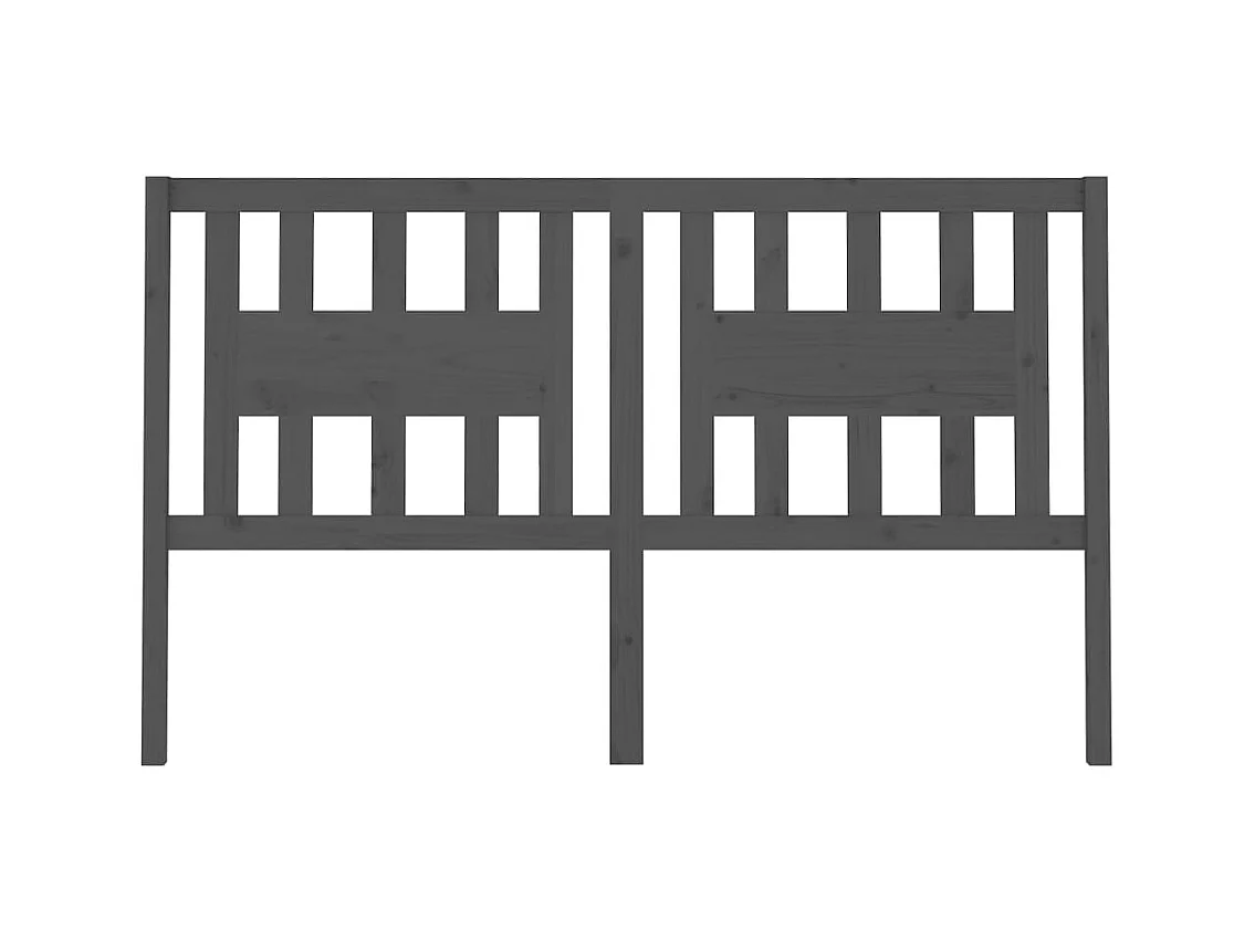 Tête de lit accessoire bois marron 166 x 4 x 100 cm TDL0203378