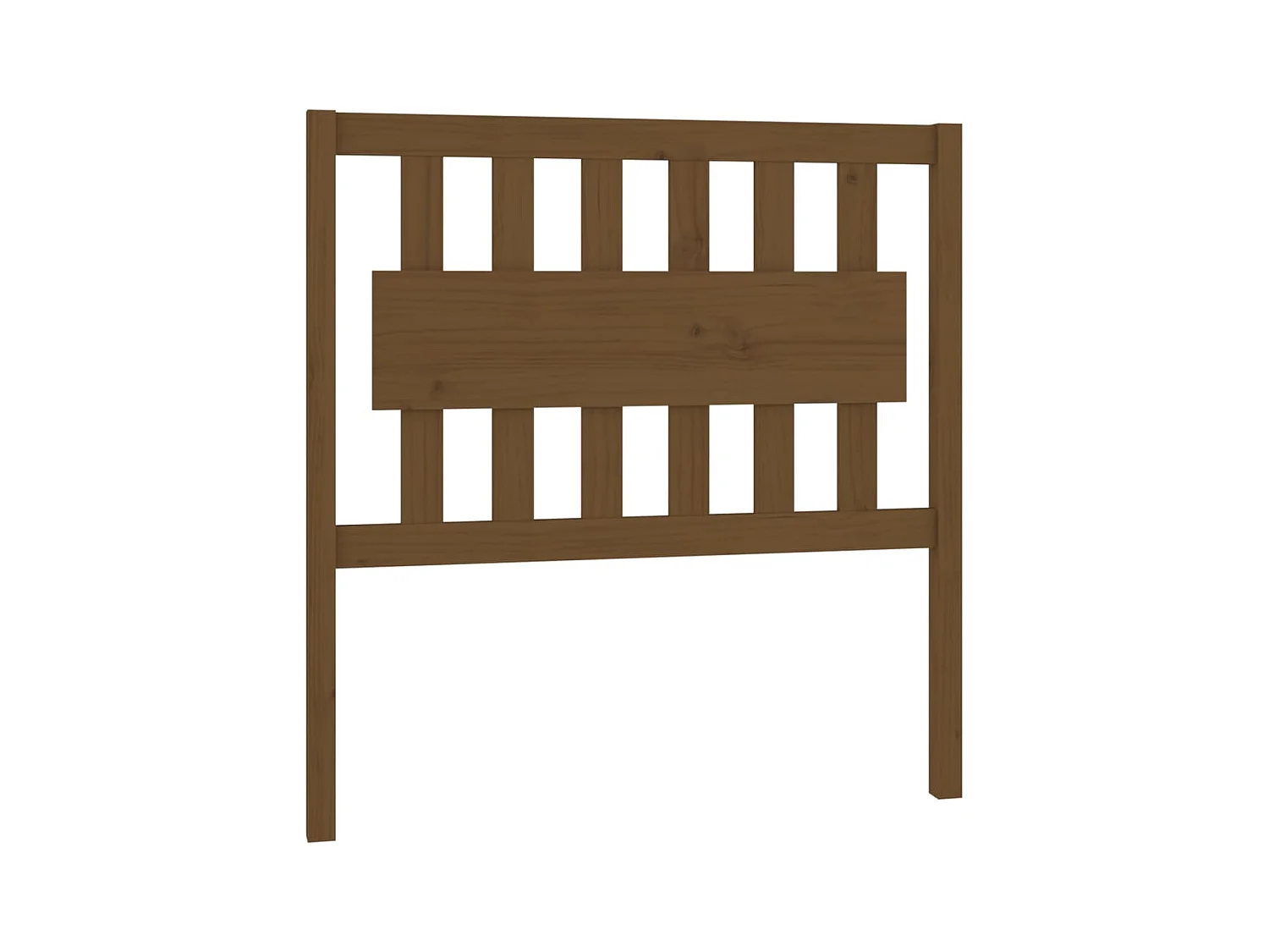 Tête de lit accessoire bois marron 95.5 x 4 x 100 cm TDL0202818