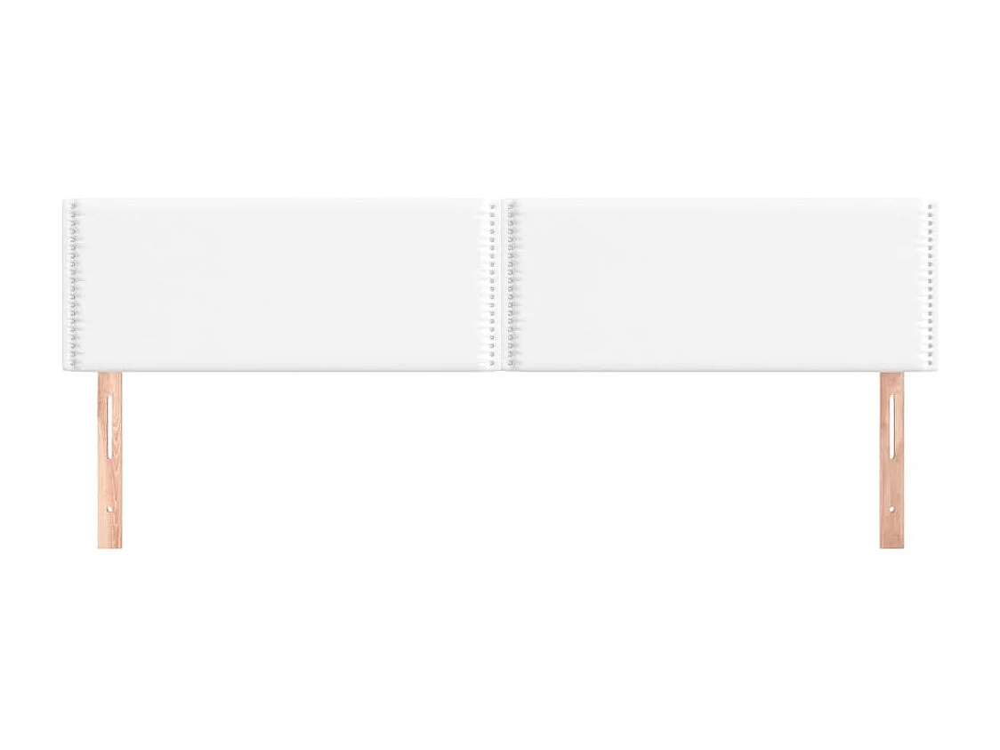 Tête de lit accessoire blanche 200 x 5 x 88 cm TDL0206590