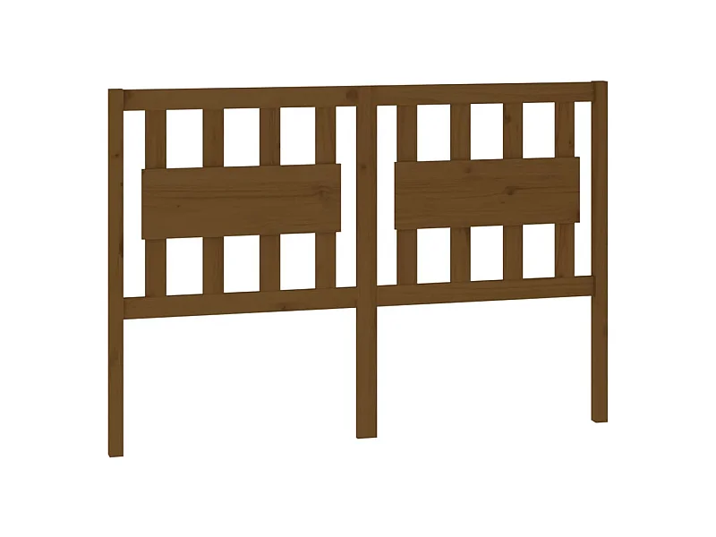 Tête de lit accessoire bois marron 145.5 x 4 x 100 cm TDL0203010