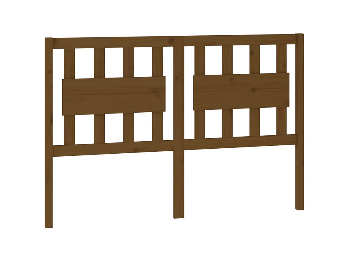 Tête de lit accessoire bois marron 145.5 x 4 x 100 cm TDL0203010