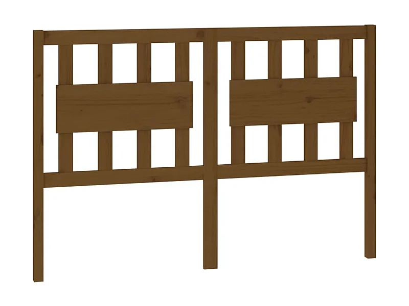 Tête de lit accessoire bois marron 145.5 x 4 x 100 cm TDL0203010
