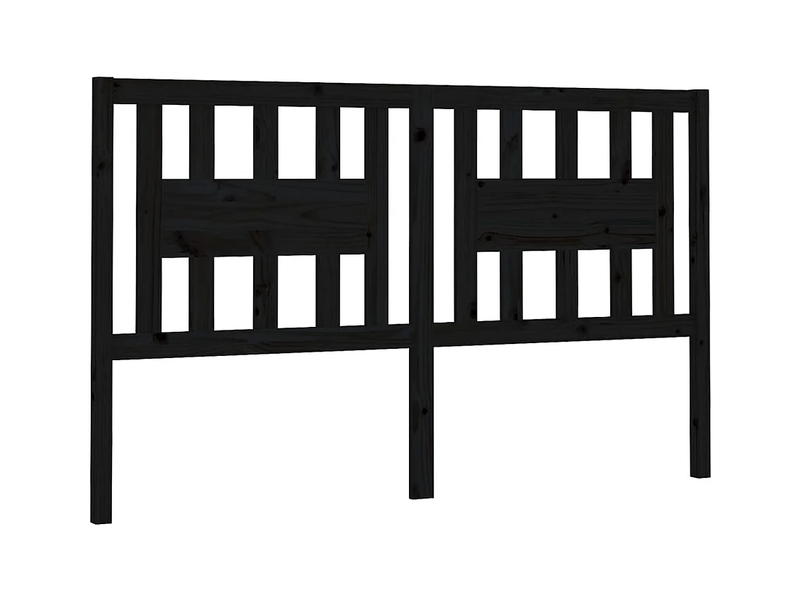 Tête de lit accessoire bois marron 166 x 4 x 100 cm TDL0202214