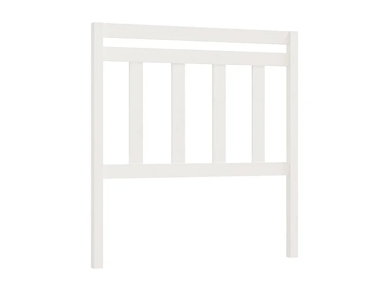 Tête de lit accessoire bois blanche 96 x 4 x 100 cm TDL0203648