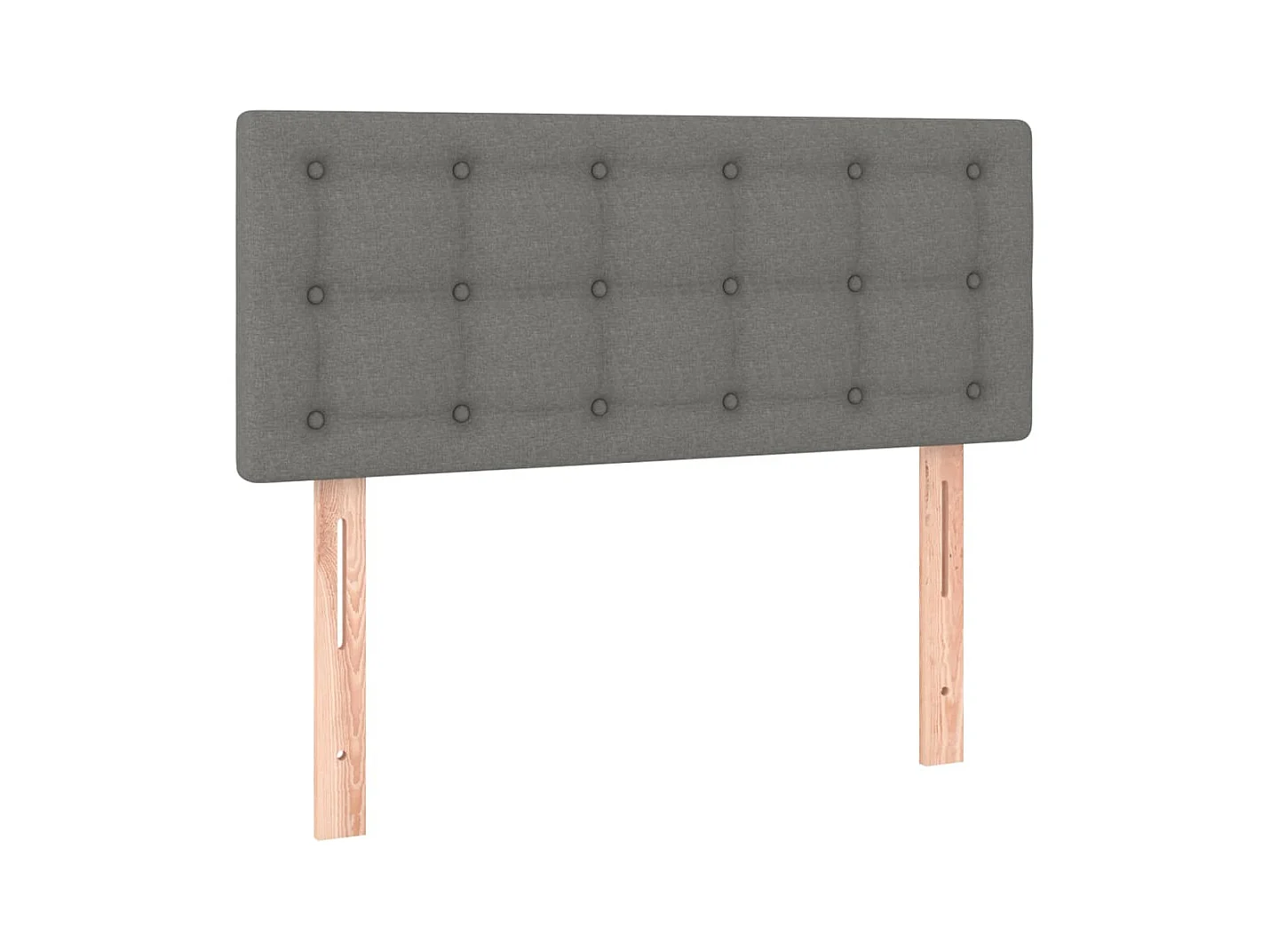 Tête de lit accessoire tissu grise 100 x 5 x 88 cm TDL0203195