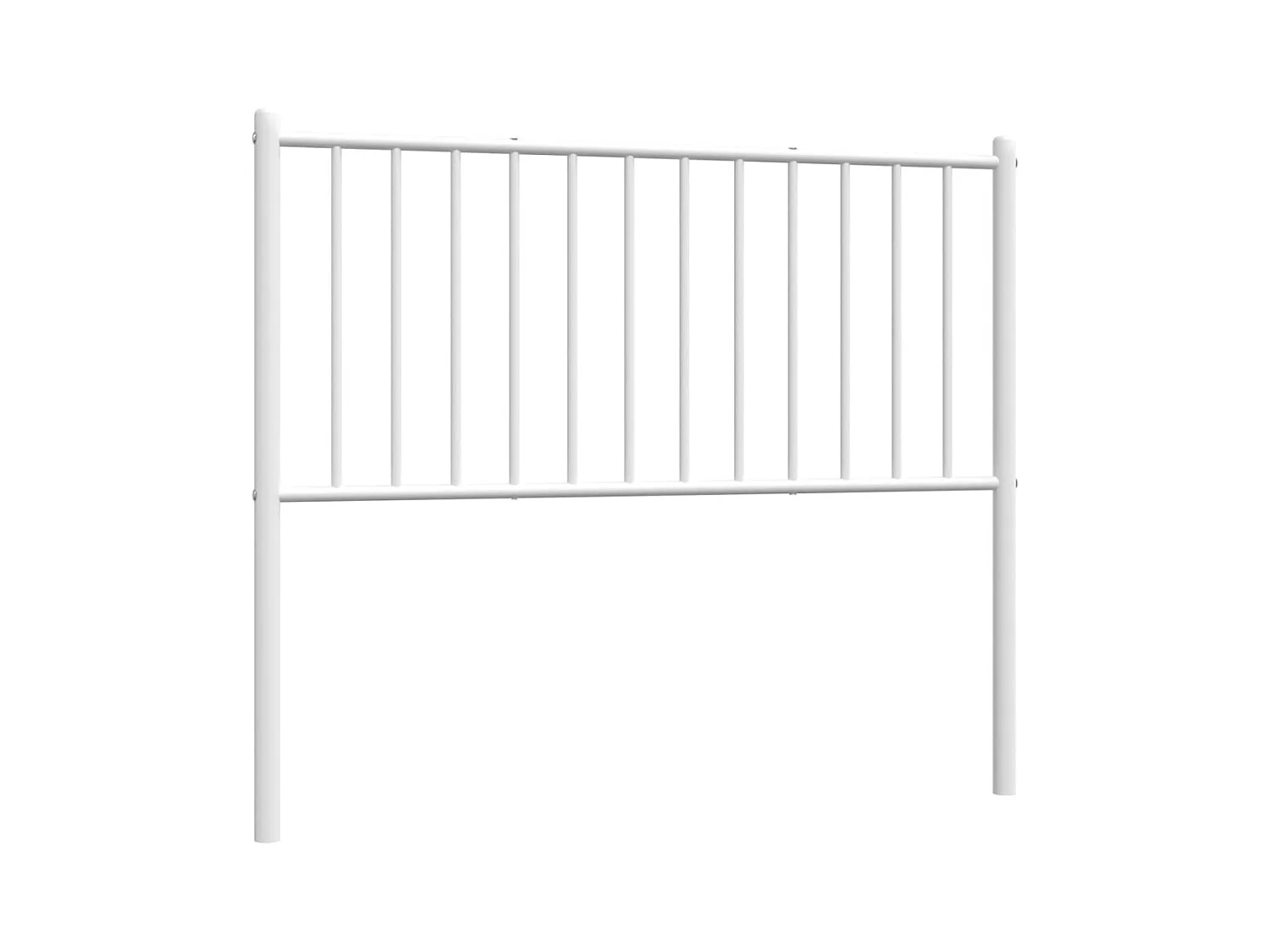 Tête de lit accessoire métal blanche 105 x 3 x 90 cm TDL0202489