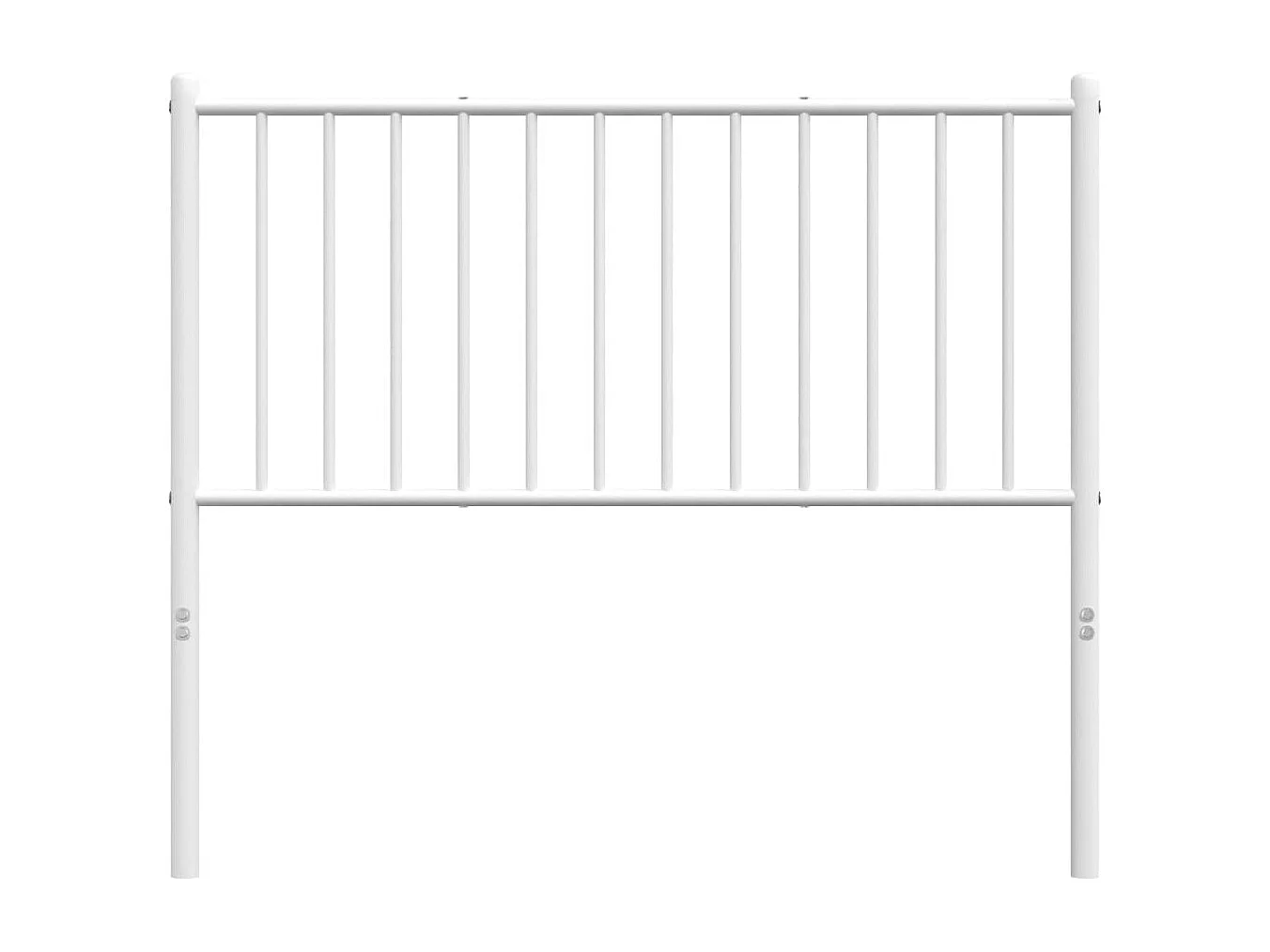 Tête de lit accessoire métal blanche 105 x 3 x 90 cm TDL0202489