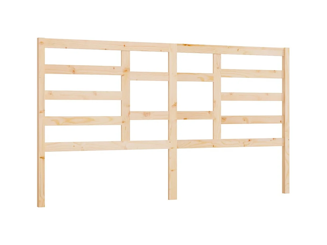 Tête de lit accessoire bois marron 206 x 4 x 104 cm TDL0206083