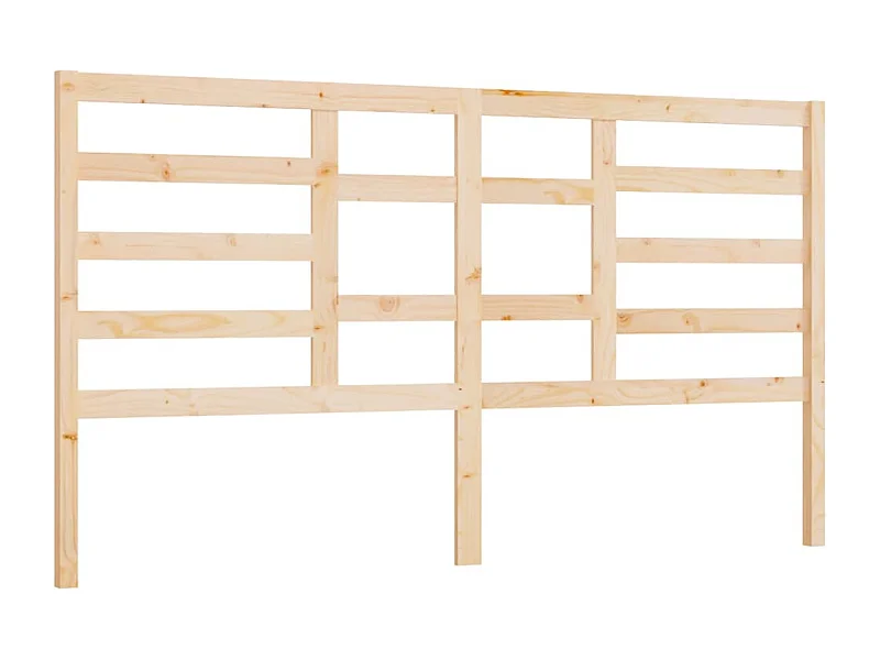 Tête de lit accessoire bois marron 206 x 4 x 104 cm TDL0206083