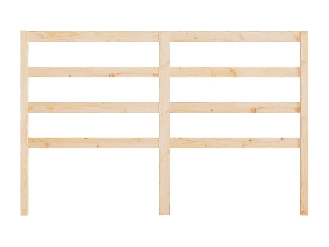 Tête de lit accessoire bois marron 126 x 4 x 100 cm TDL0206752