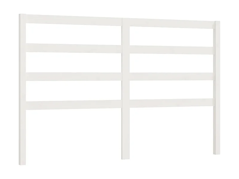 Tête de lit accessoire bois blanche 166 x 4 x 100 cm TDL0203789