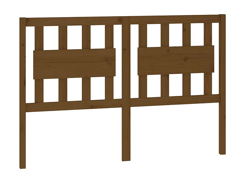 Tête de lit accessoire bois marron 125.5 x 4 x 100 cm TDL0203079