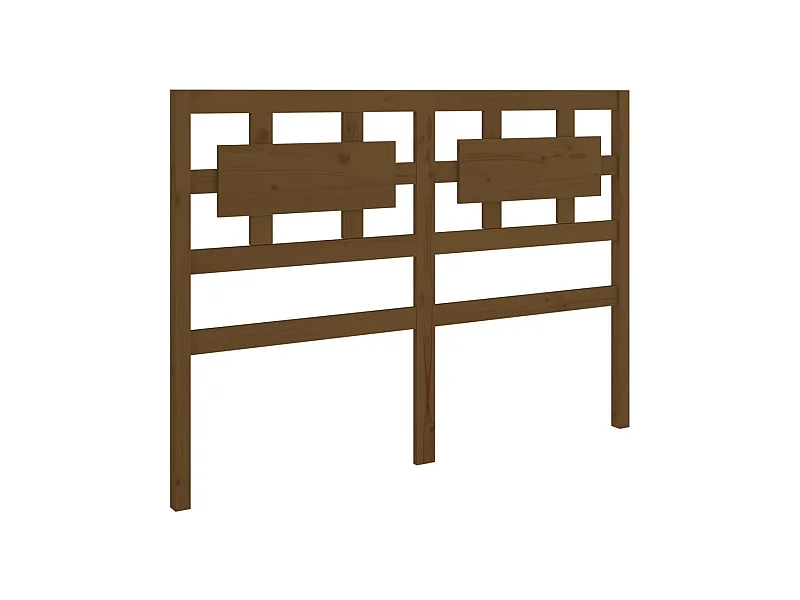Tête de lit accessoire bois marron 145.5 x 4 x 100 cm TDL0203011