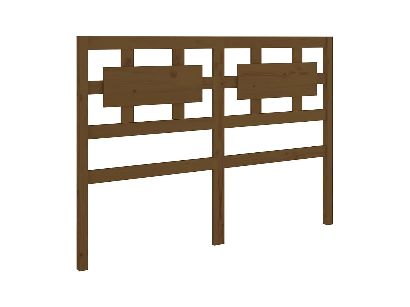 Tête de lit accessoire bois marron 145.5 x 4 x 100 cm TDL0203011