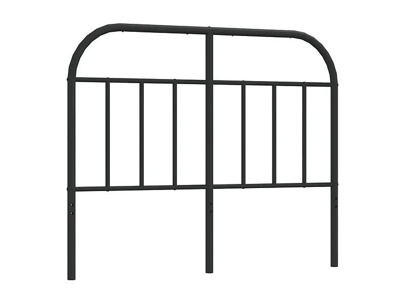 Tête de lit accessoire métal argentée 125 x 3 x 100 cm TDL0202444