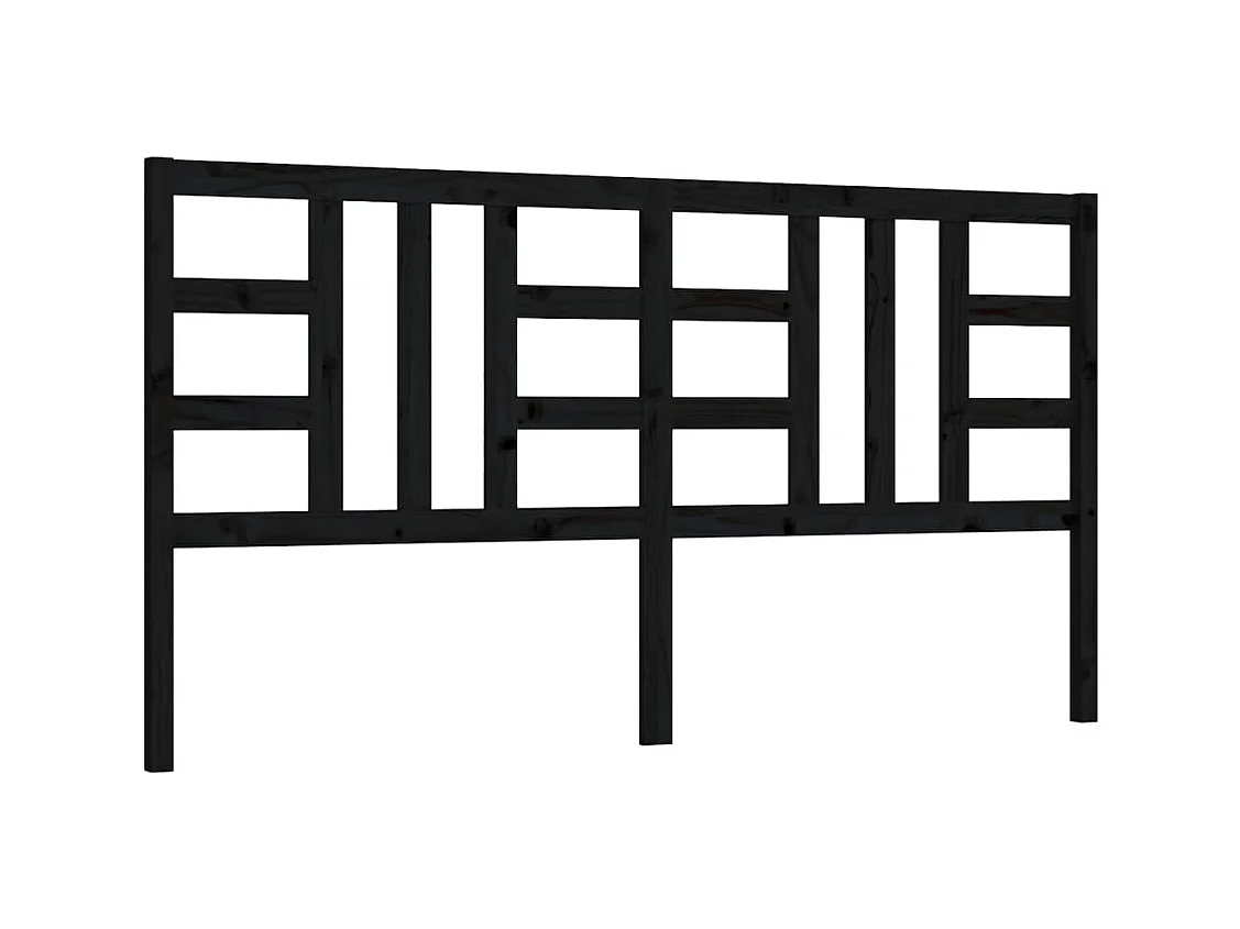 Tête de lit accessoire bois marron 186 x 4 x 100 cm TDL0202181