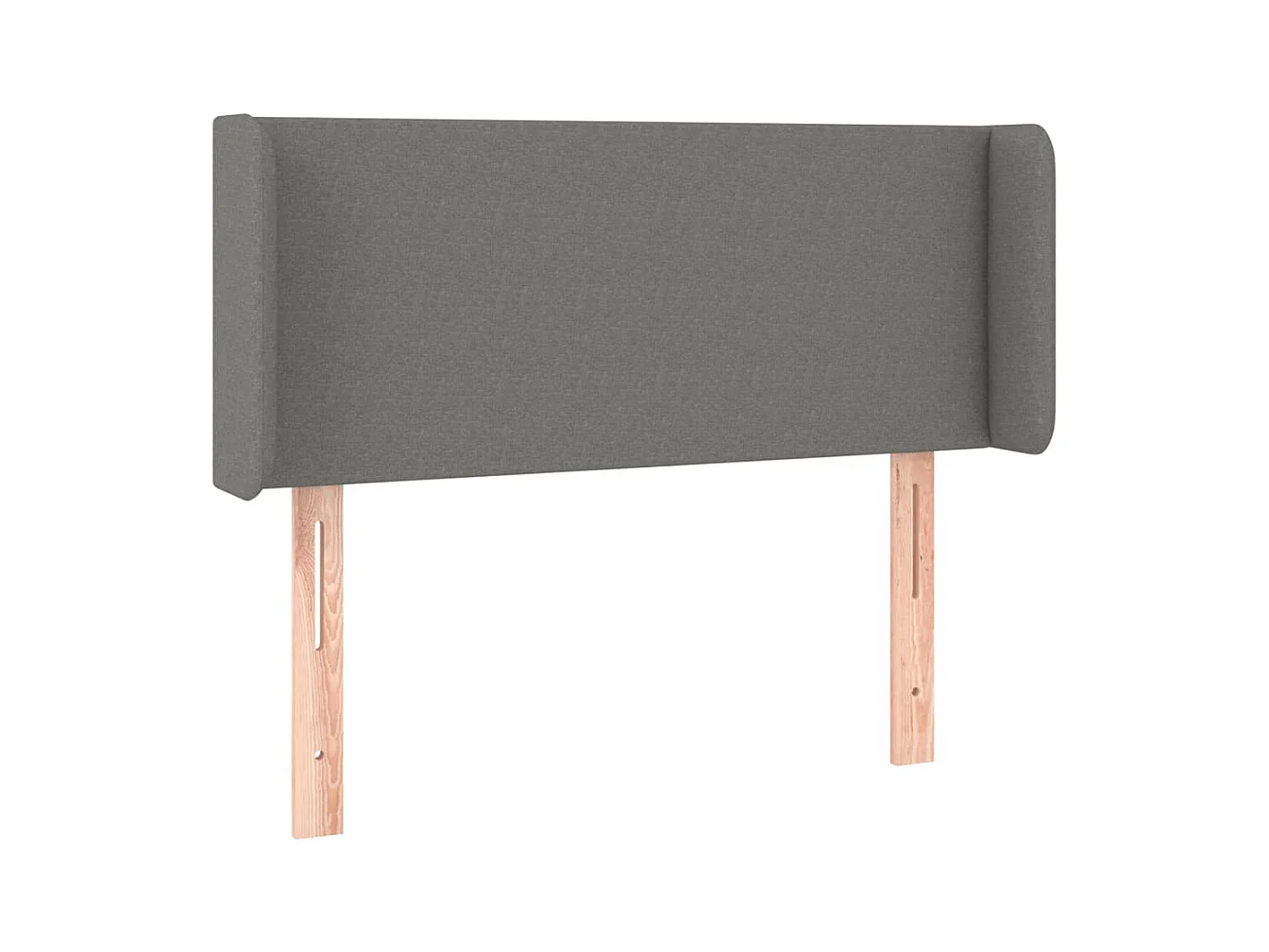 Tête de lit accessoire tissu grise 93 x 16 x 88 cm TDL0204867