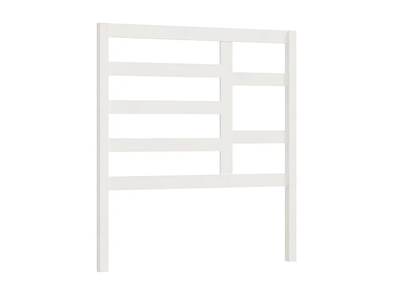 Tête de lit accessoire bois blanche 96 x 4 x 104 cm TDL0203641