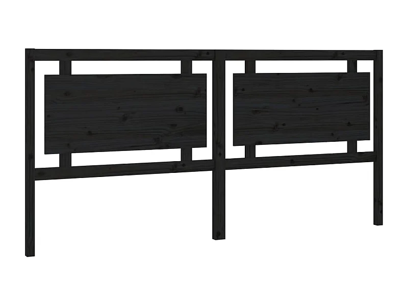 Tête de lit accessoire bois marron 205.5 x 4 x 100 cm TDL0202154