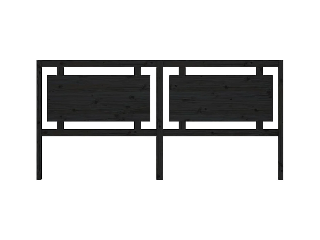 Tête de lit accessoire bois marron 205.5 x 4 x 100 cm TDL0202154