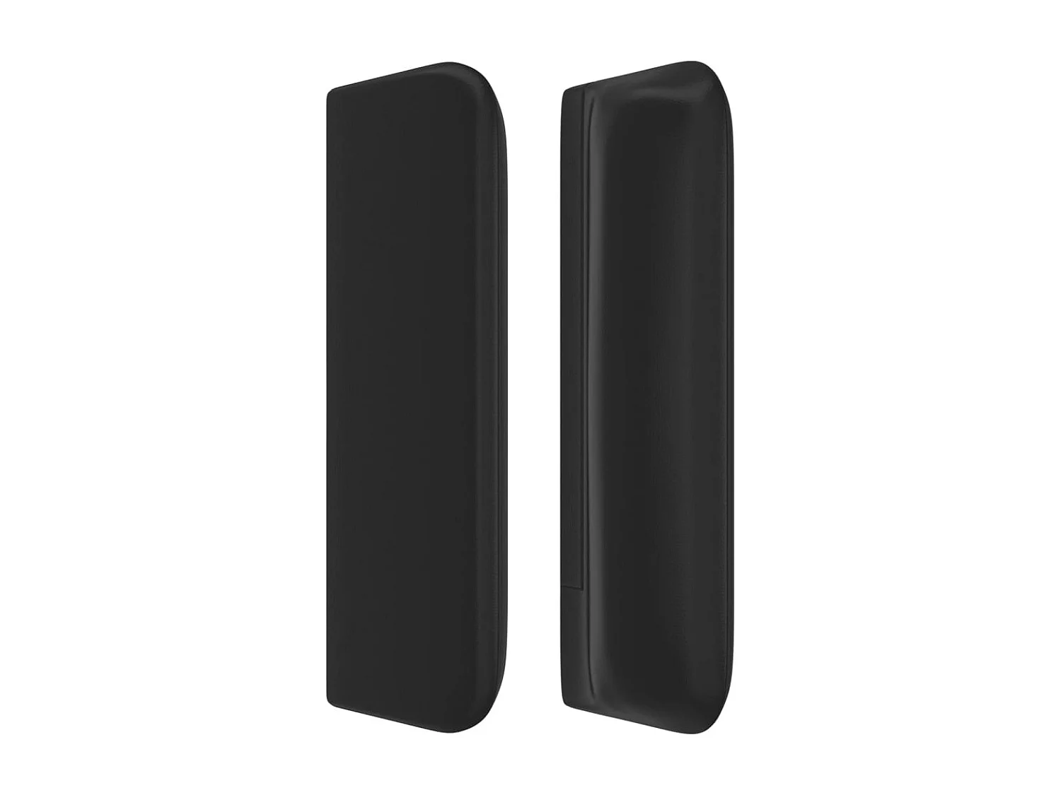 Tête de lit accessoire noire 83 x 16 x 88 cm TDL0204456