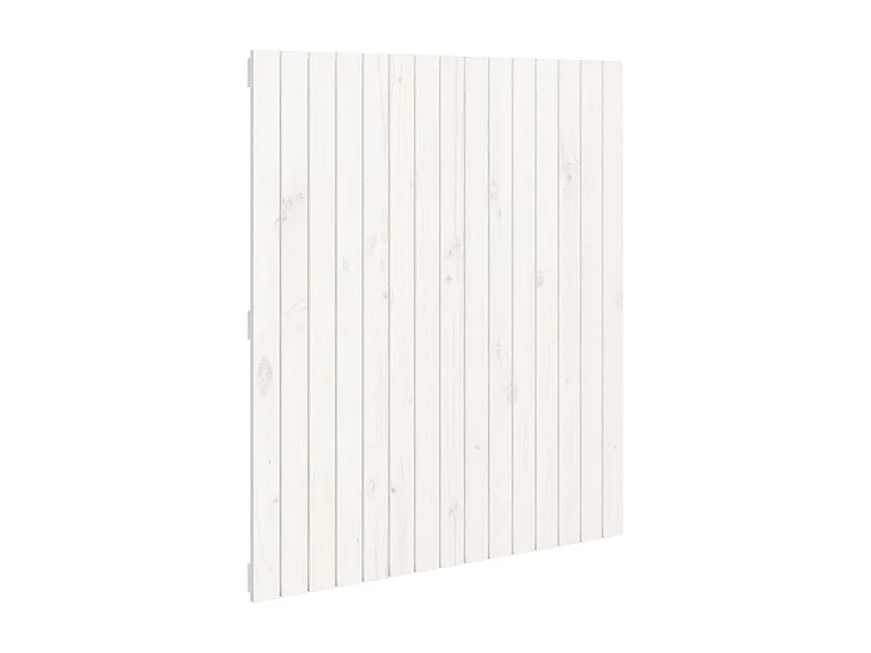 Tête de lit accessoire bois blanche 95.5 x 3 x 110 cm TDL0202684