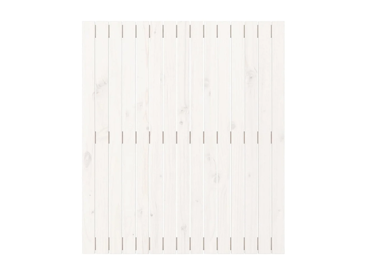 Tête de lit accessoire bois blanche 95.5 x 3 x 110 cm TDL0202684