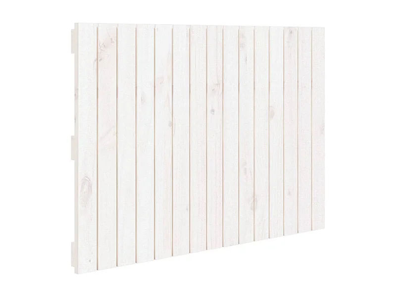 Tête de lit accessoire bois blanche 95.5 x 3 x 60 cm TDL0202683