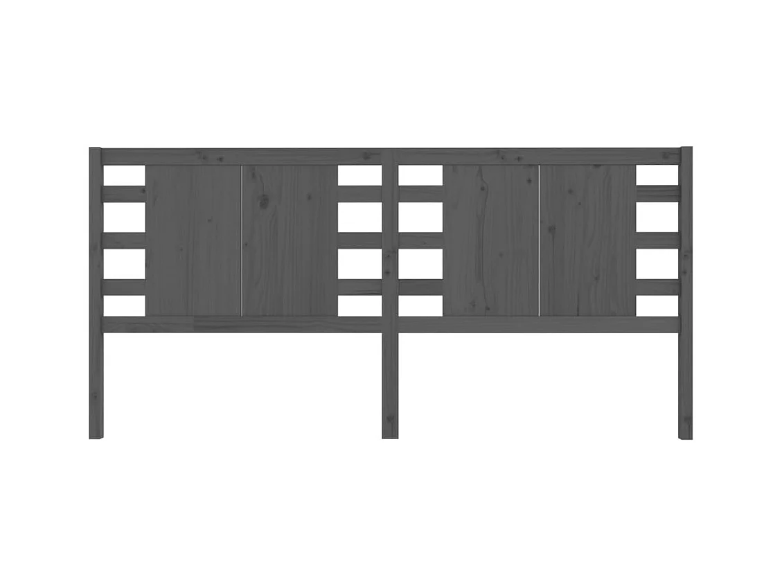 Tête de lit accessoire bois marron 166 x 4 x 100 cm TDL0203387