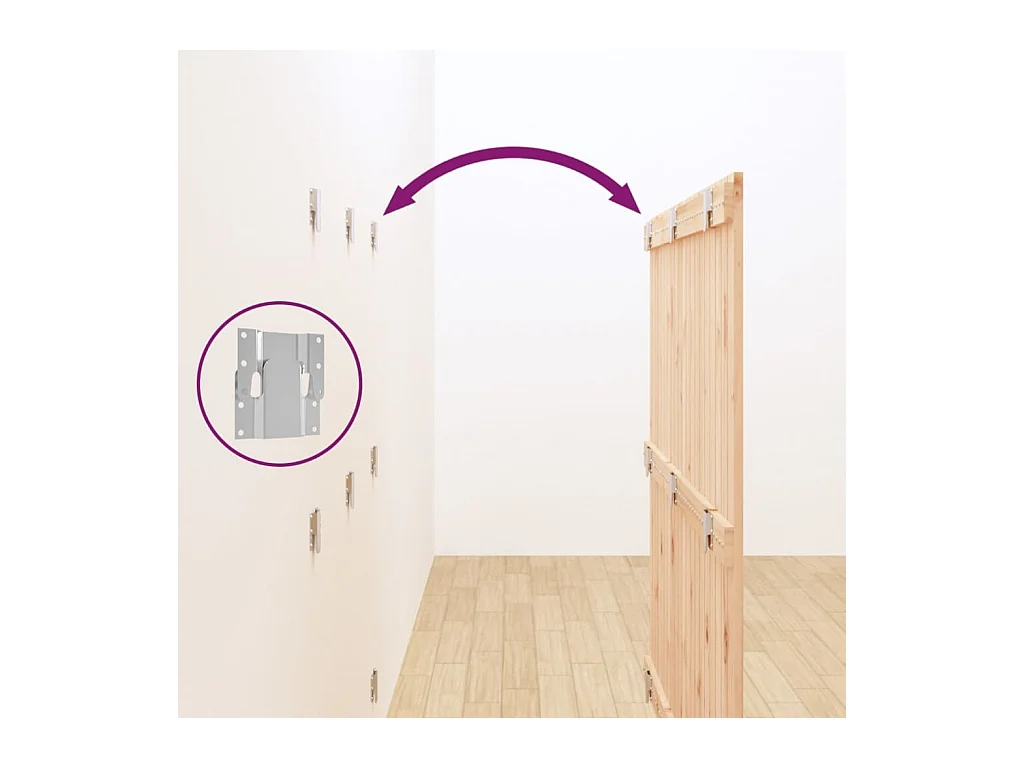 Tête de lit accessoire bois marron 127.5 x 3 x 110 cm TDL0202786