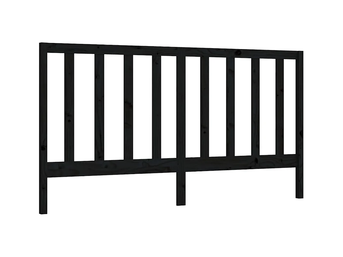 Tête de lit accessoire bois marron 186 x 4 x 100 cm TDL0202180