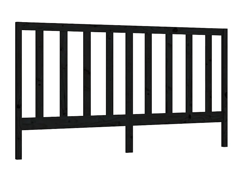 Tête de lit accessoire bois marron 186 x 4 x 100 cm TDL0202180