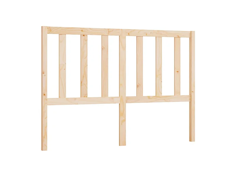 Tête de lit accessoire bois marron 146 x 4 x 100 cm TDL0206696