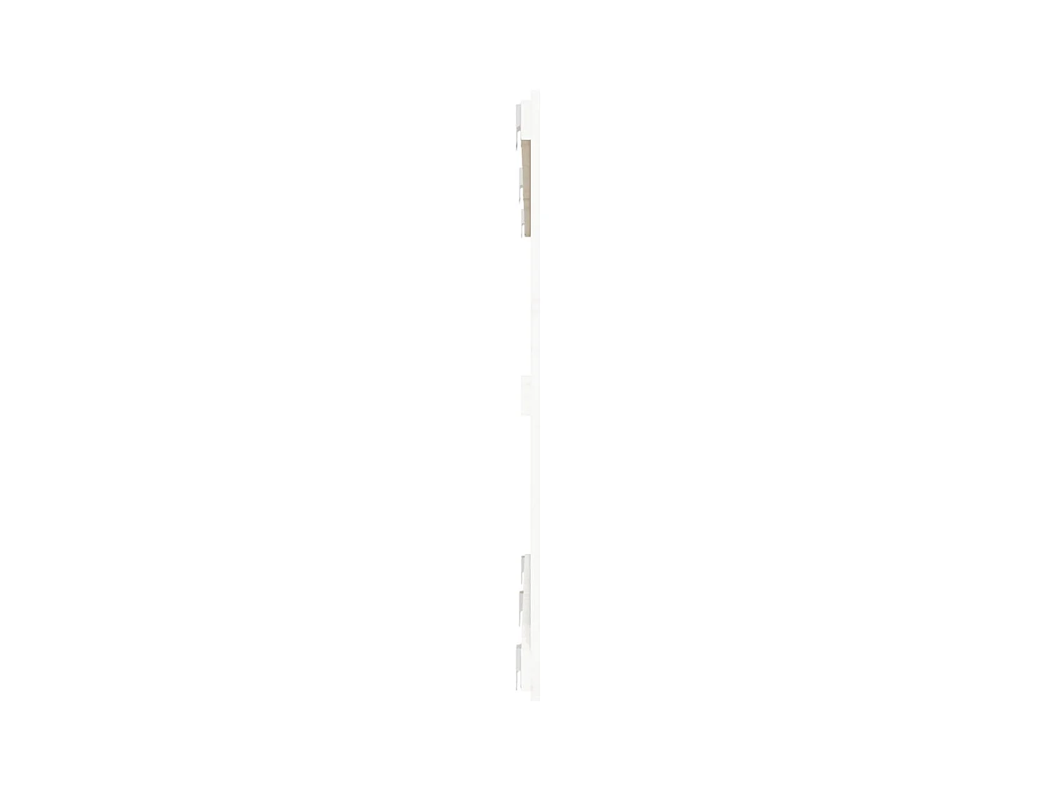 Tête de lit accessoire bois blanche 147 x 3 x 90 cm TDL0202716