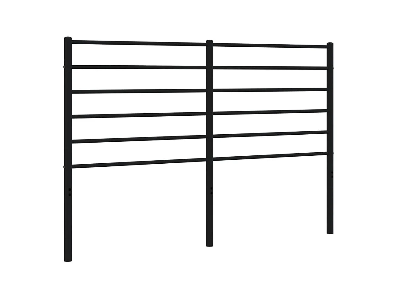 Tête de lit accessoire métal argentée 146 x 3 x 90 cm TDL0202435