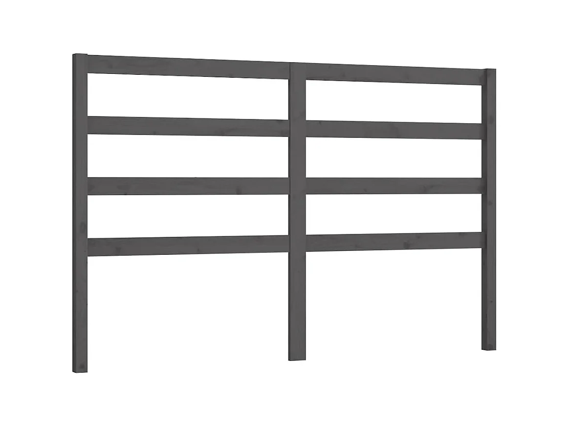 Tête de lit accessoire bois marron 166 x 4 x 100 cm TDL0203388