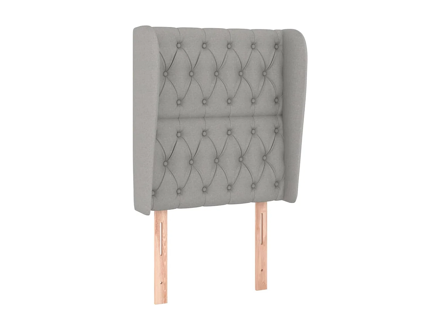 Tête de lit accessoire tissu grise 83 x 23 x 128 cm TDL0205128