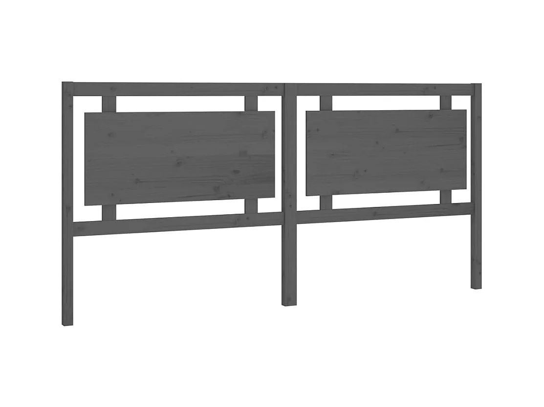 Tête de lit accessoire bois marron 205.5 x 4 x 100 cm TDL0203336