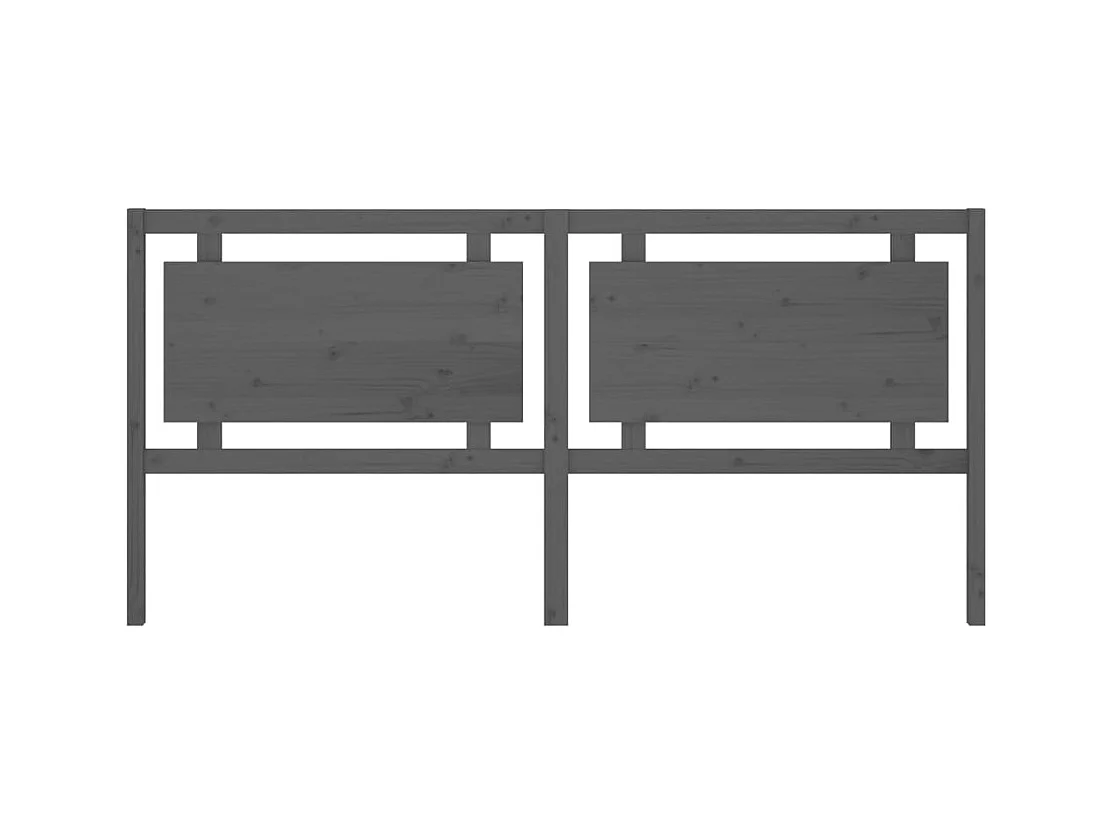 Tête de lit accessoire bois marron 205.5 x 4 x 100 cm TDL0203336