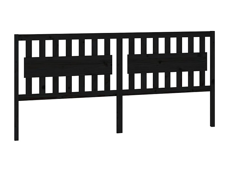 Tête de lit accessoire bois marron 205.5 x 4 x 100 cm TDL0202159