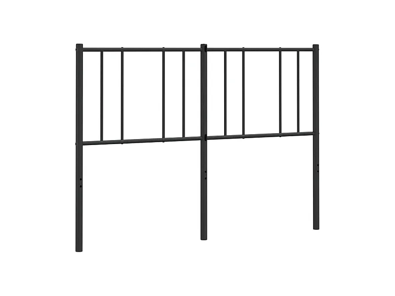 Tête de lit accessoire métal argentée 125 x 3 x 90 cm TDL0202443