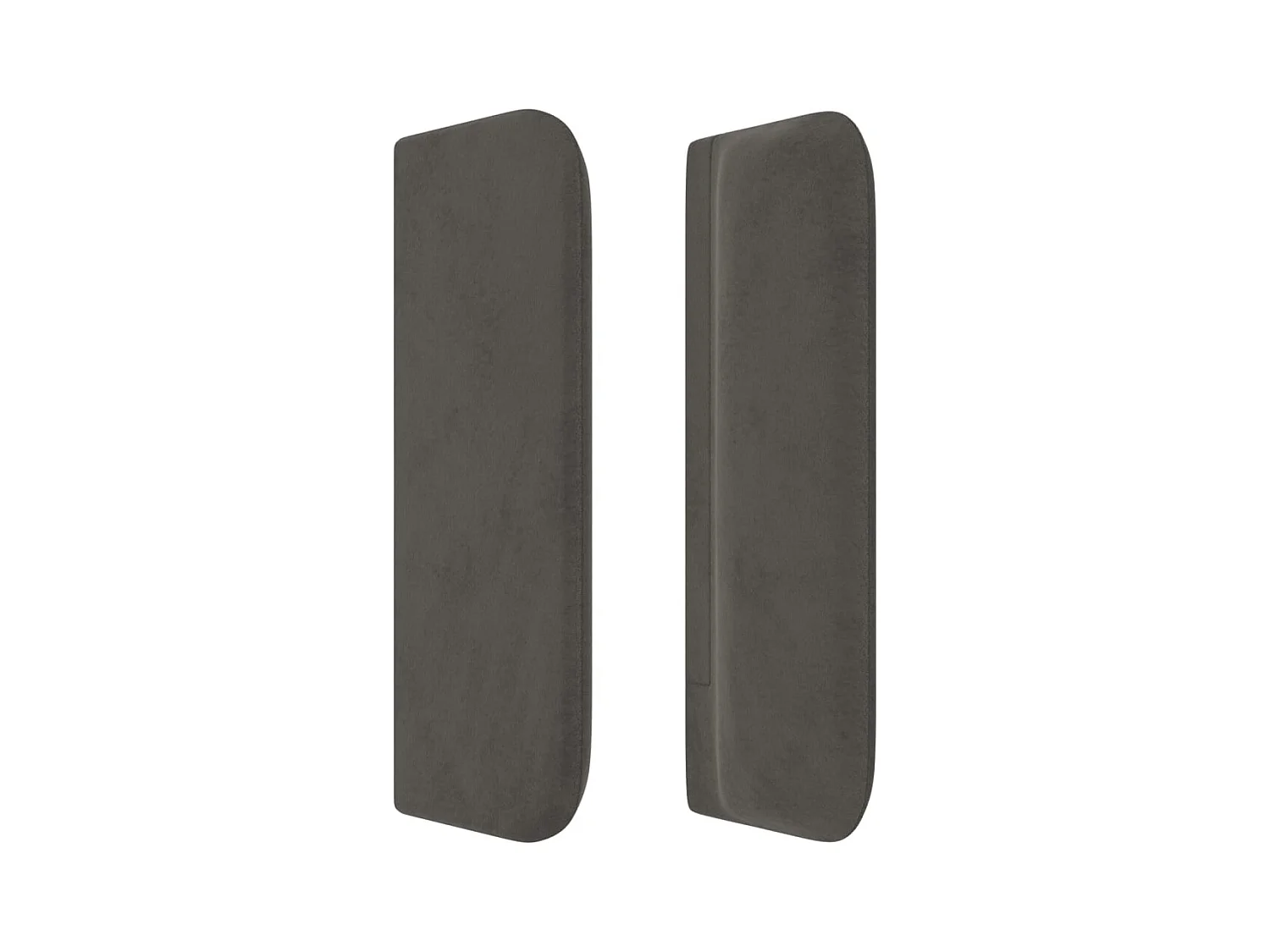 Tête de lit accessoire tissu grise 183 x 16 x 88 cm TDL0204961