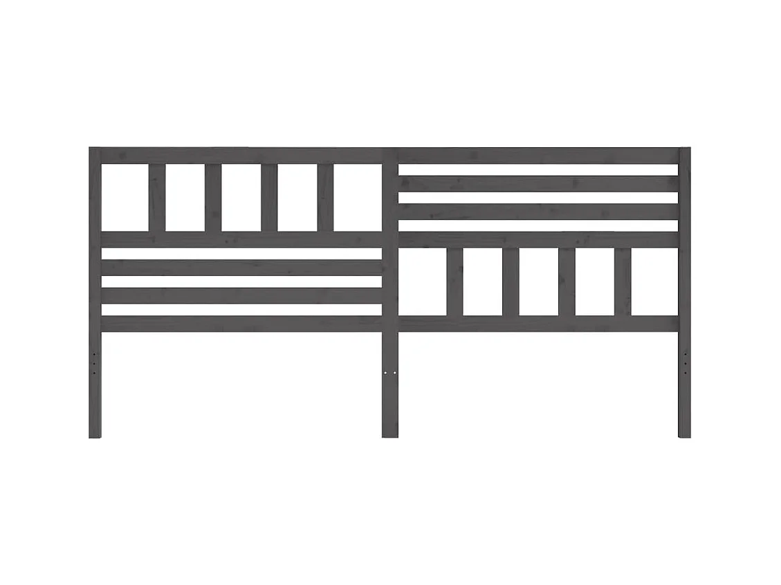 Tête de lit accessoire bois marron 206 x 4 x 100 cm TDL0203322