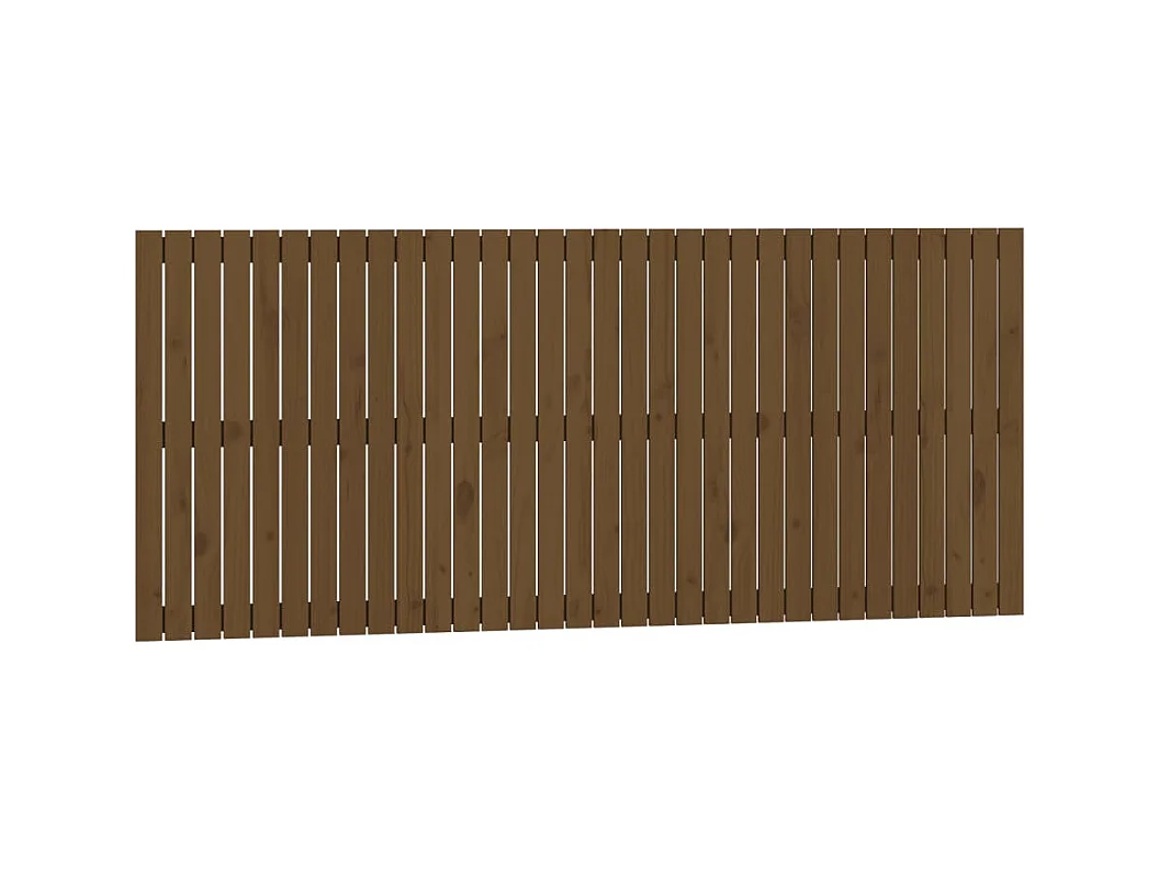 Tête de lit accessoire bois marron 204 x 3 x 90 cm TDL0202568