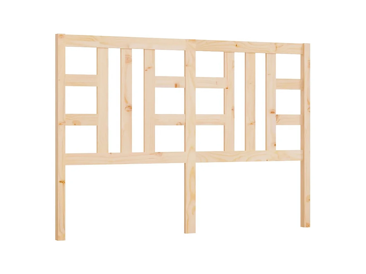 Tête de lit accessoire bois marron 126 x 4 x 100 cm TDL0206756