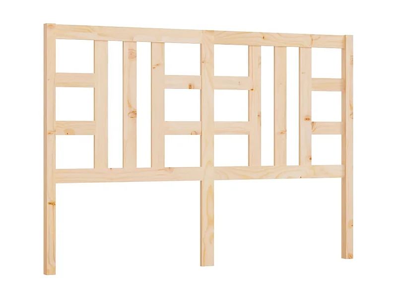 Tête de lit accessoire bois marron 126 x 4 x 100 cm TDL0206756