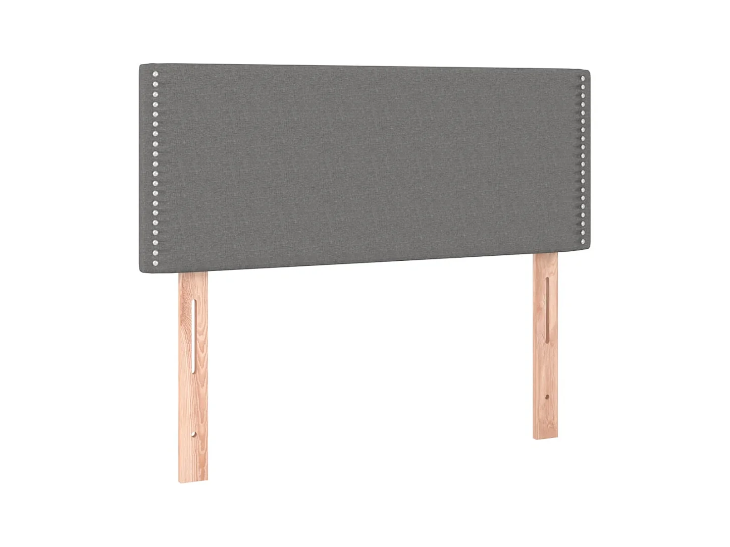 Tête de lit accessoire tissu grise 90 x 5 x 88 cm TDL0203170