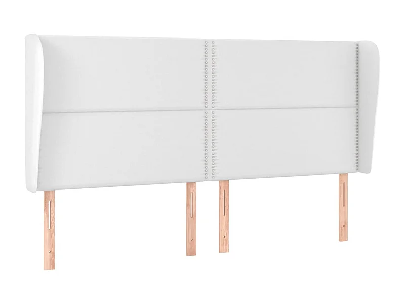 Tête de lit accessoire blanche 203 x 23 x 128 cm TDL0205780