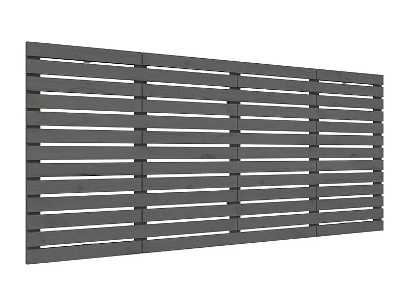 Tête de lit accessoire bois marron 206 x 3 x 91.5 cm TDL0202627